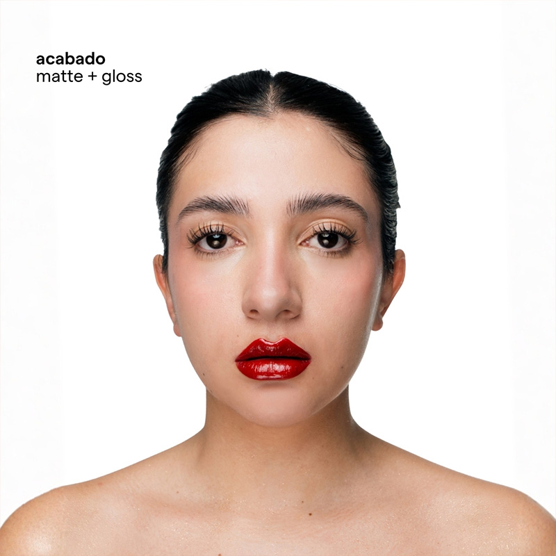 DUO TELENOVELA LIPSTICK + GLOSS RUBILI Y CARMINA (LABIAL CON DOBLE PUNTA)